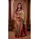 Mehendi Green Soft Silk Zari Woven Party Wear Saree - 219651