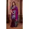 Purple Soft Silk Zari Work Party Wear Saree - 219655