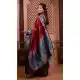 Red Soft Silk Woven Design Party Wear Saree - 219656