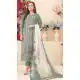 Green Embroidery Zari Work Pakistani Suit - 219714