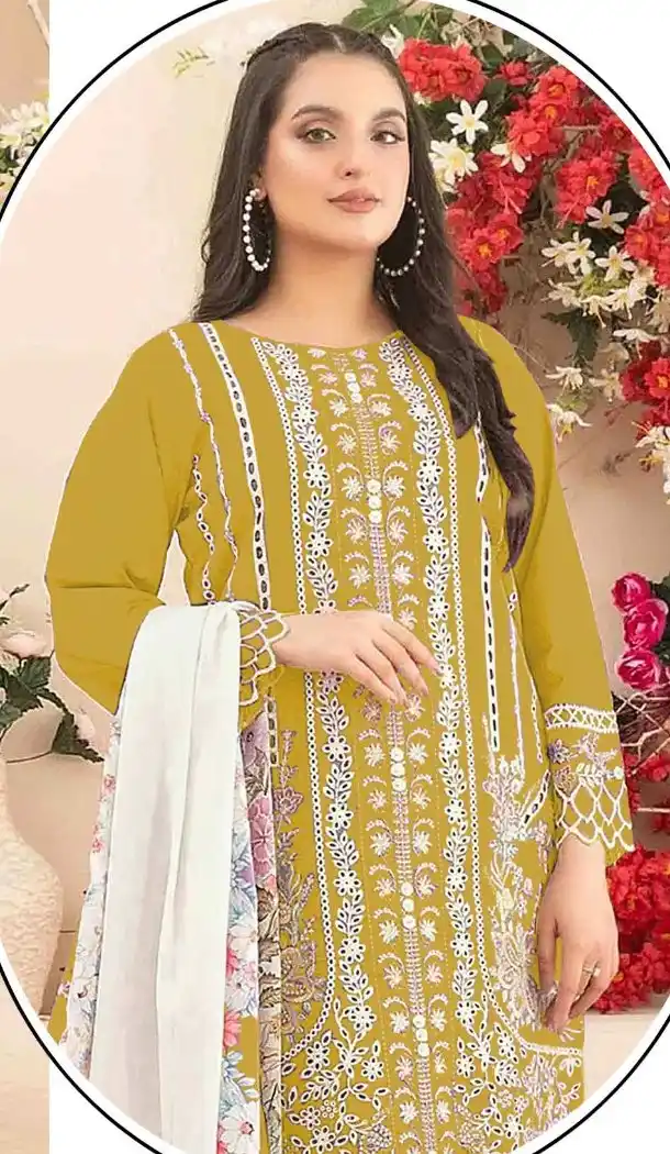 Cotton Sequence Work Designer Pakistani Suit - 219716