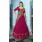 Rani Pink Vichitra Silk Sequins Work Lehenga Choli - 219731