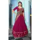 Rani Pink Vichitra Silk Sequins Work Lehenga Choli - 219731