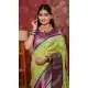 Pista Green Pure Soft Silk Peacock Border Party Wear Saree - 219755