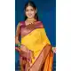 Yellow Pure Soft Silk Traditional Pethani Saree - 219760