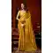 Mustard Heavy Tissue Silk Fancy Tassel Party Wear Saree - 219784