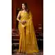 Mustard Heavy Tissue Silk Fancy Tassel Party Wear Saree - 219784