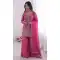 Pink Pure Fendy Silk Embroidery Sequence Palazzo Suit - 219899