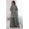 Sea Green Pure Fendy Silk Embroidery Work Palazzo Suit - 219900