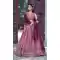 Baby Pink Zari Embroidery Party Wear Lehenga Choli - 219908