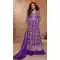 Purple Real Chinon Party Wear Salwar Suit - 220094