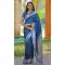 Teal Blue Pure Banarasi Silk Traditional Wear Saree - 220110