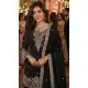Black Chinon Silk Beads Work Palazzo Suit - 220172