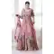 Pink Faux Georgette Party Wear Designer Lehenga Choli - 220177