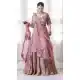 Pink Faux Georgette Party Wear Designer Lehenga Choli - 220177