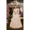 White Soft Butterfly Net Embroidery Lehenga Choli - 220179