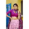 Plus Size Navratri Chaniya Choli Mehendi for Modern Indian Women - 220212