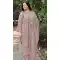 Lavender Georgette Designer Embroidery Pakistani  Suit - 220271