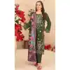 Elegant Green Cotton Embroidery Work Pakistani Suit - 14959220299