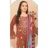Wedding Ready Plus Size Pakistani Suits with Embroidery - 220300