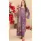 Mauve Cotton Ethnic Pakistani Suit with Embroidery - 14959220302