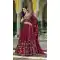 Dark Maroon Rangoli Silk Embroidered Lehenga Choli - 220340
