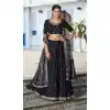 Latest Plus Size Lehenga Choli Reception in Sizes 30 to 60 Chest - 220362