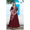 Elegant Plus Size Lehenga Choli Festive Wear for Curvy Women - 220364