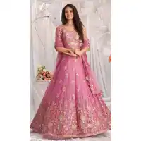 Fandy Silk Sequence Zari Work Lehenga Choli - 220371