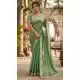 Sea Green Fendy Chiffon Embroidery Saree - 220426