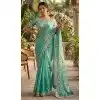 Plus Size Sarees Sangeet with Premium Fabrics - 220427