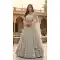 Off White Butterfly Net Embroidered Lehenga Choli - 220434