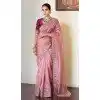 Elegant Plus Size Sarees Family Functions for Curvy Women - 220515