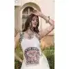 White Rayon Gamthi Work Plus Size Navratri Chaniya Choli - 174491260