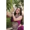 Wine Rayon Mukesh Mirror Work Plus Size Navratri Chaniya Choli - 174491261