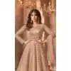 Beige Embroidered Net Plus Size Anarkali Suit - 15042220626