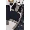 Black Fendy Silk Sequence Work Plus Size Salwar Suit - 15049220653