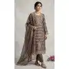 Plus Size Mehendi Silk Salwar Suit with Embroidery Work 15164221192