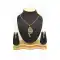 Women's Art Blue Color Fashion Jewellery Pendant Set