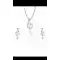New Design Silver Color Pendant Set For Women's