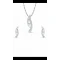 Women's Creative Pendant Set in Silver Color