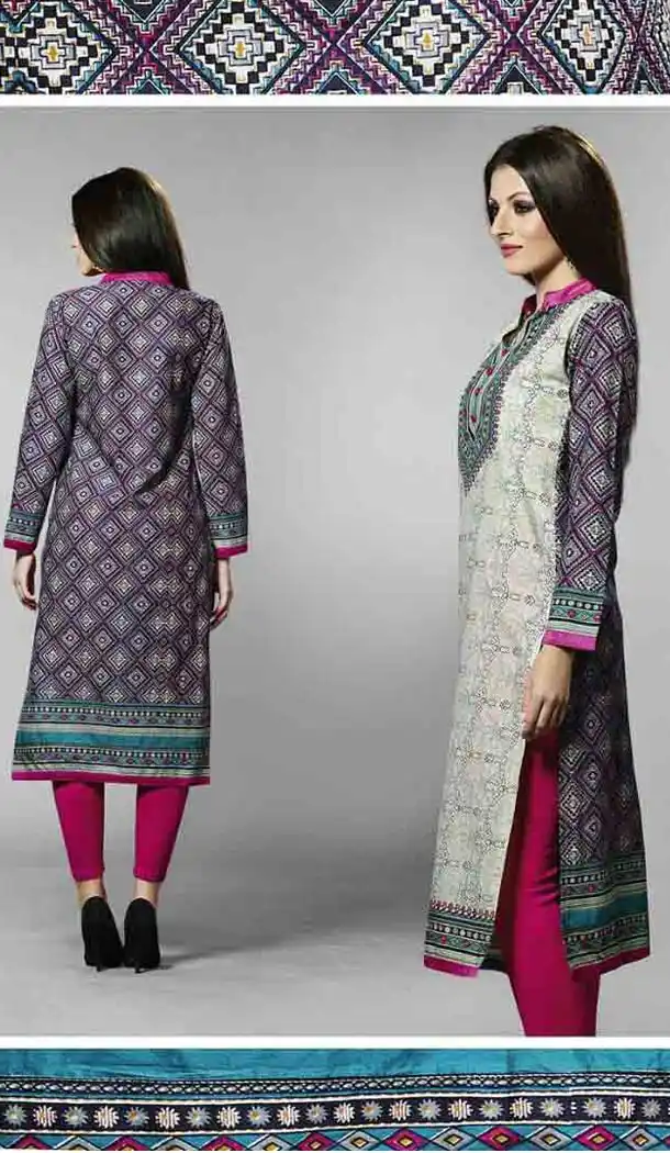 Incredible Straight Kurti Style in Gray Color | FH378362365