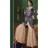 women misty rose color and net pretty a line style lehenga choli