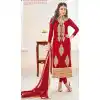 Neha Sharma ! Churidar Style Salwar Kameez in Red Color | FH386863427