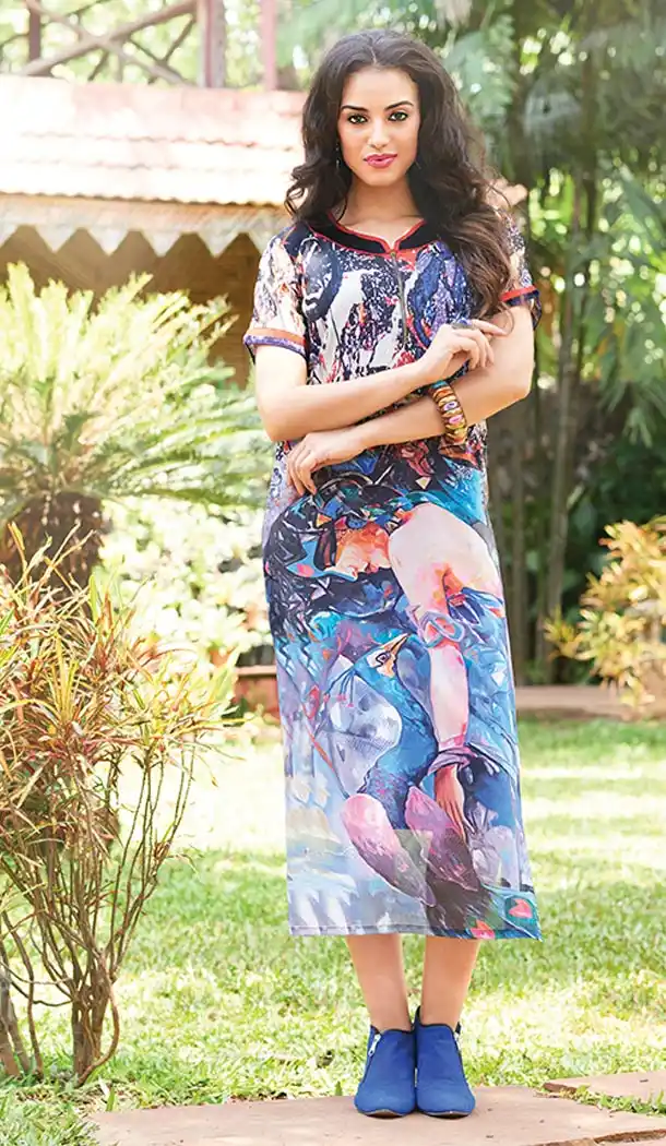 Multiple Georgette Readymade Daily Wear Kurtis Online Shopping | FH389963779