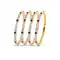 Red,Green,Silver and Gold American Diamond Bangles For Women's | FH390964121