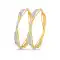 Silver and Gold American Diamond Bangles | FH390964123