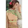 Red Color Georgette Designers Party Half Sarees with Stitched Blouse | FH396264546