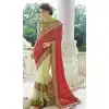 Red Color Georgette Designers Party Half Sarees with Stitched Blouse | FH396264546