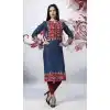 Navy Blue Cotton Daily Wear Readymade Kurtis Online | FH399064810